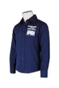 R116 訂造商務襯衫 設計潮流恤衫 自製長袖襯衫  印製logo恤衫  恤衫專門店